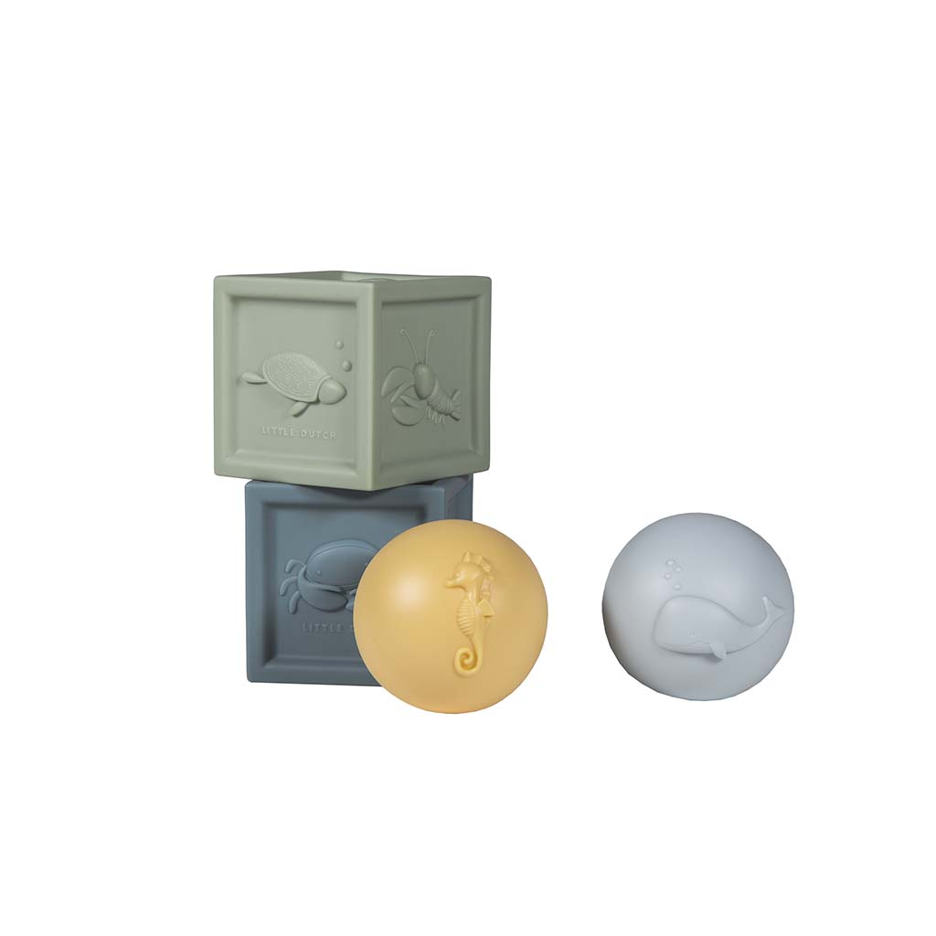 Little Dutch Kuubikute & pallide komplekt ´Ocean´