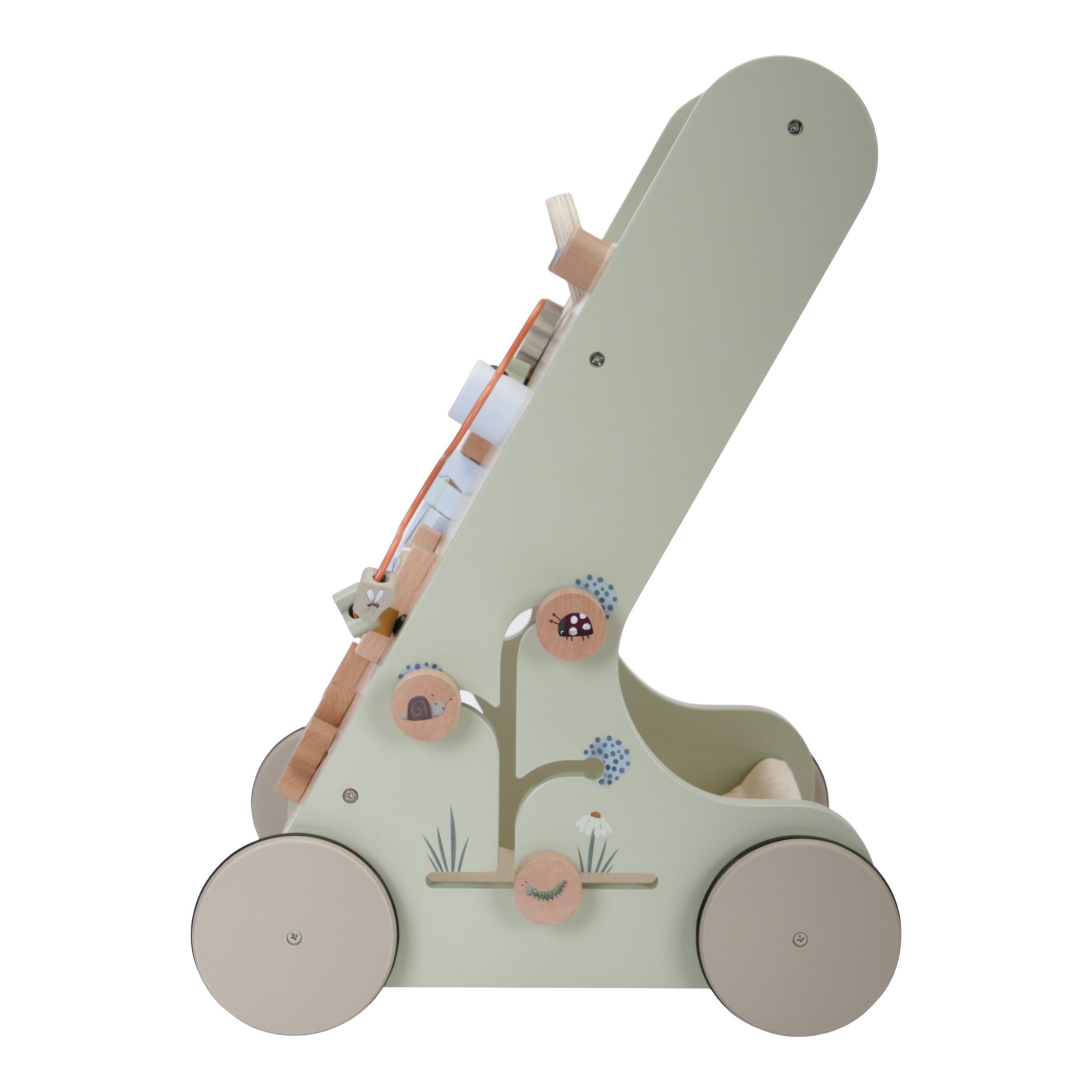Little Dutch puidust multifunktsionaalne kõndimiskäru ´Little Goose´ - Pilt 2