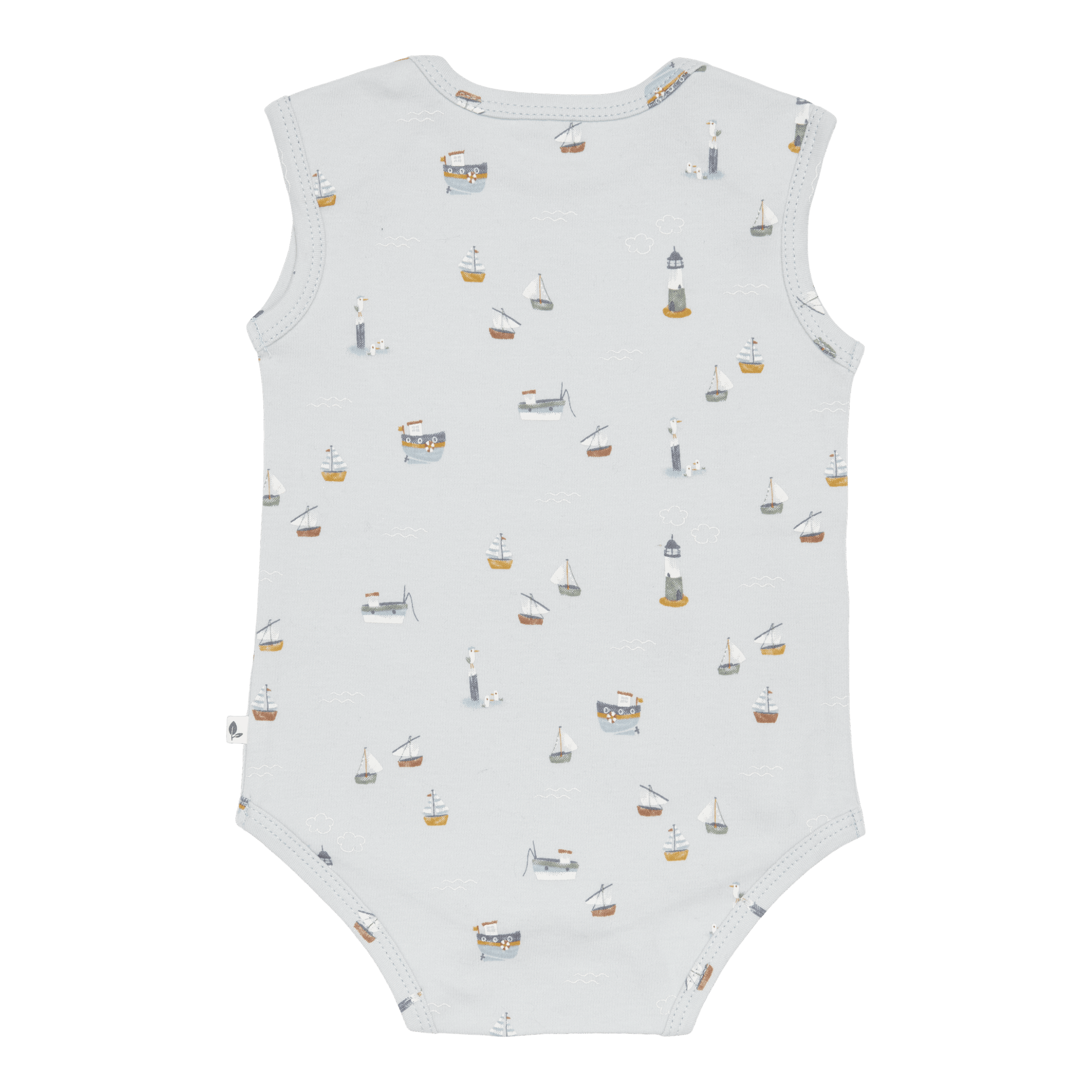 Little Dutch bodi varrukateta ´Sailors Bay Blue´ 74/80 - Pilt 2