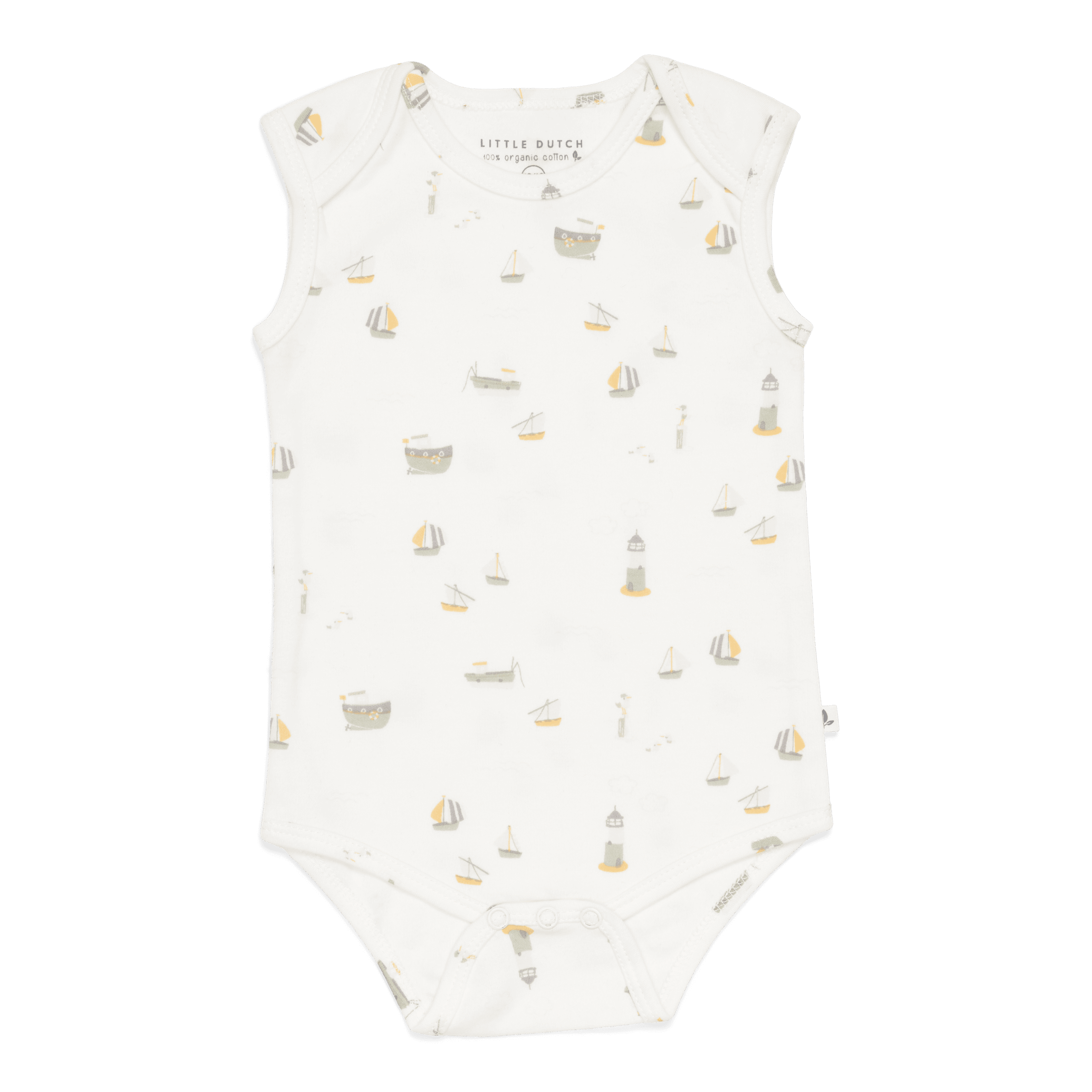 Little Dutch bodi varrukateta ´Sailors Bay White´ 50/56