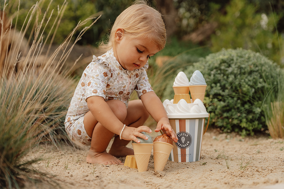 Little Dutch rannakomplekt ´Ice Cream - Vintage´ 14-osaline - Pilt 27