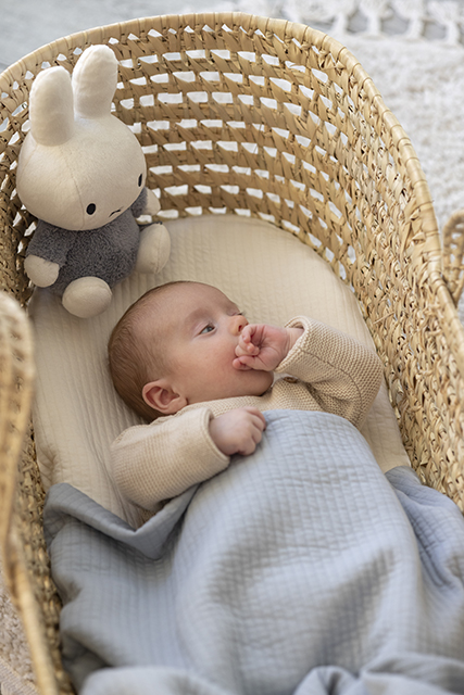 Little Dutch kaisujänku Miffy 25 cm ´Fluffy Blue´ - Image 9