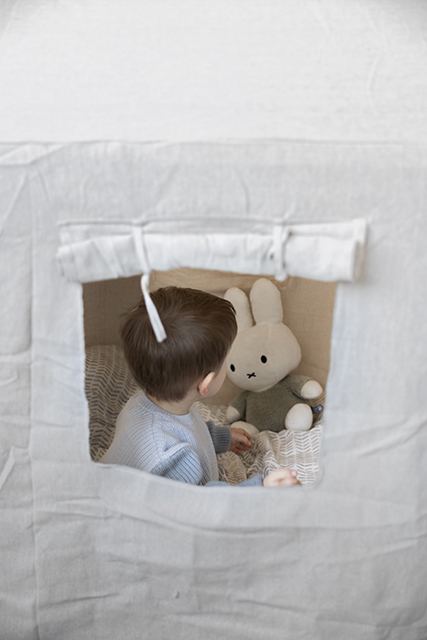 Little Dutch kaisujänku Miffy 35 cm ´Fluffy Green´ - Image 6