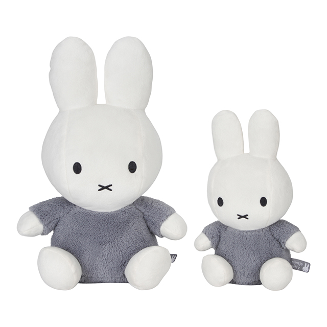 Little Dutch kaisujänku Miffy 35 cm ´Fluffy Blue´ - Image 2
