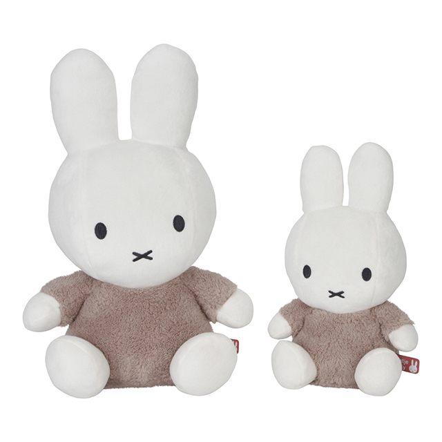 Little Dutch kaisujänku Miffy 35 cm ´Fluffy Taupe´ - Image 2