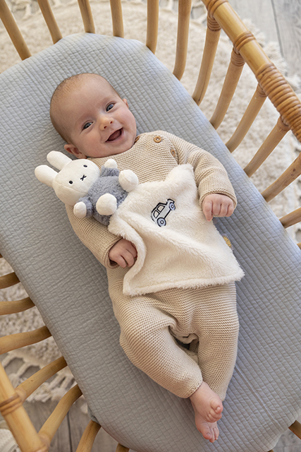 Little Dutch kaisulapp jänkuga ´Miffy Fluffy Blue´ - Image 3