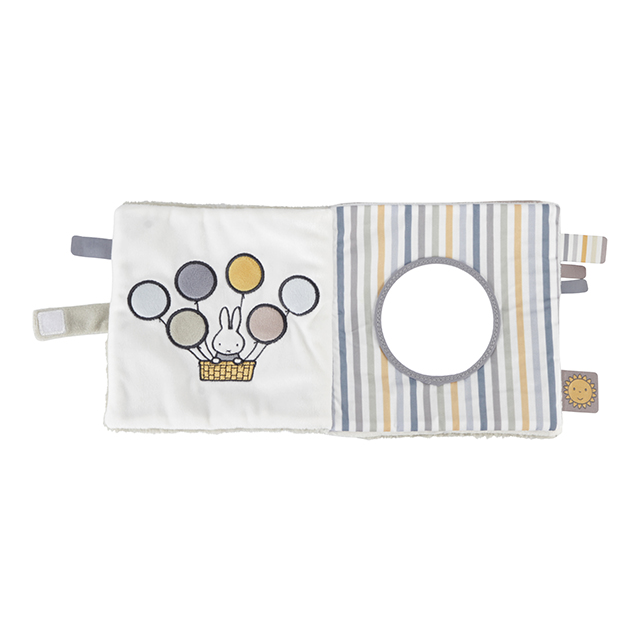 Little Dutch pehme mänguraamat ´Miffy Fluffy Green´ - Image 3