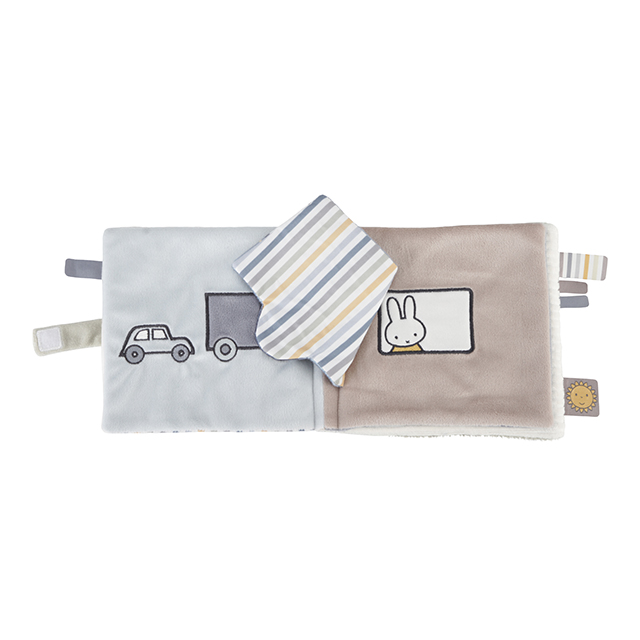 Little Dutch pehme mänguraamat ´Miffy Fluffy Green´ - Image 4