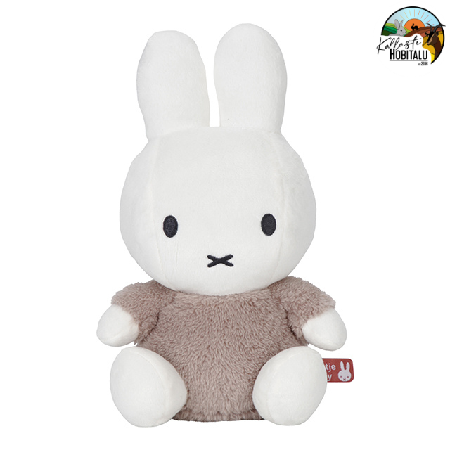Little Dutch kaisujänku Miffy 35 cm ´Fluffy Taupe´