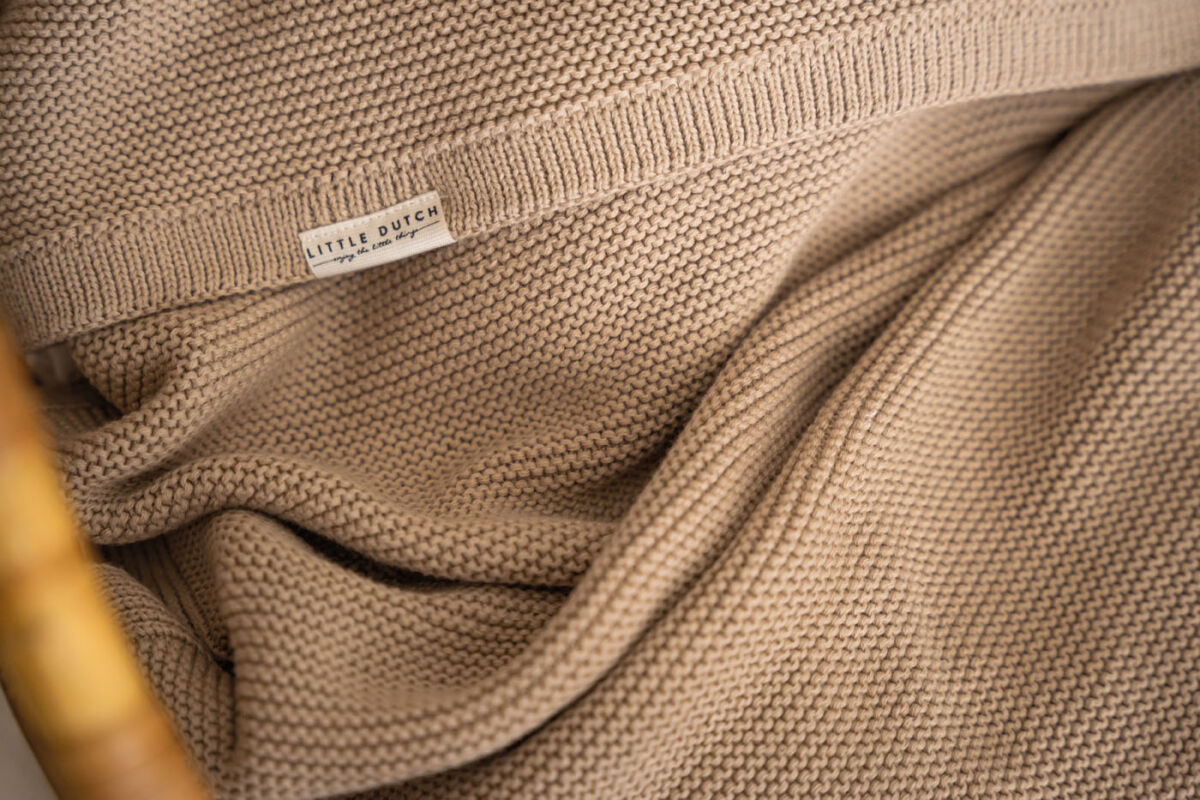 Little Dutch tekk kootud ´Pure Beige´ 70×100 cm - Image 3