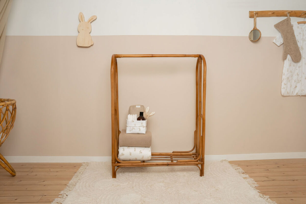 Little Dutch hoiukorv kootud & ümmargune ´Pure Beige´ - Image 7