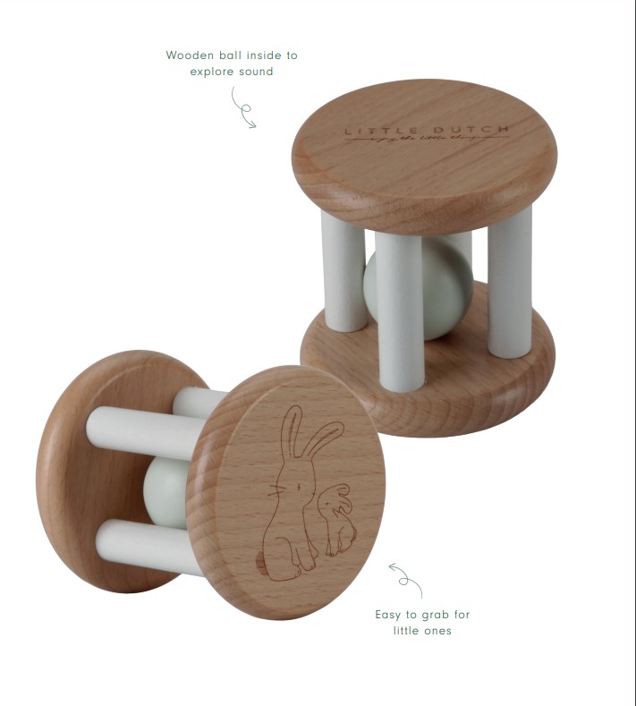 Little Dutch Rullik-kõristi ´Baby Bunny´ FSC - Image 8