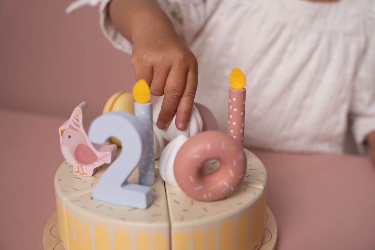 Little Dutch puidust mängutort ´Pink´ FSC - Image 6