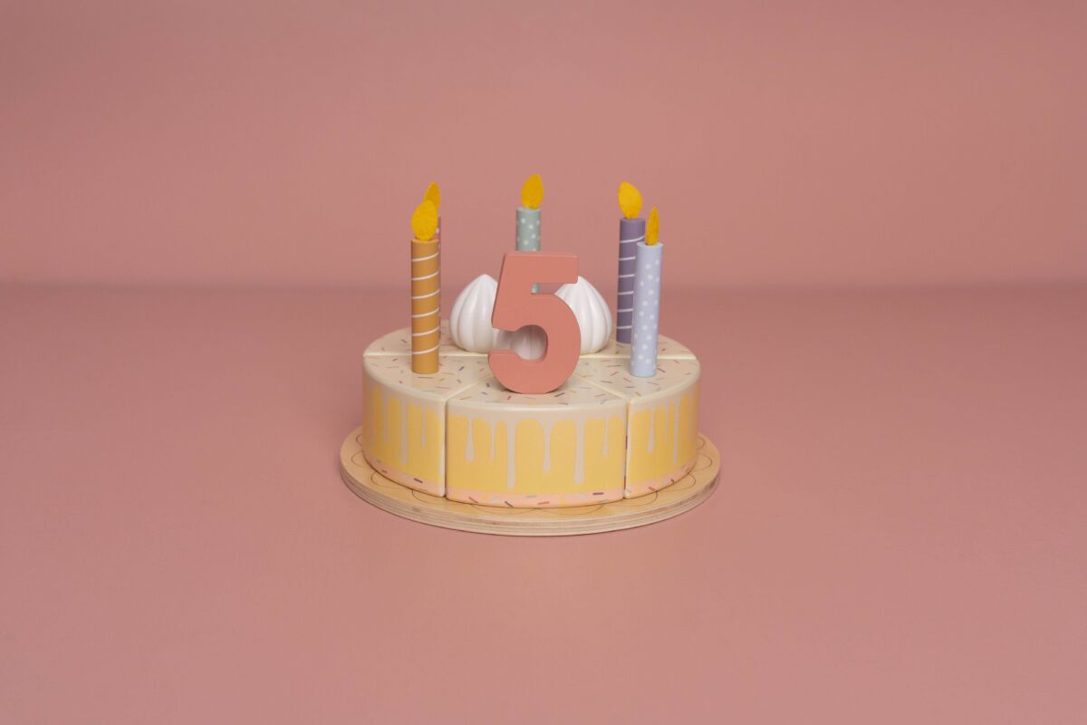 Little Dutch puidust mängutort ´Pink´ FSC - Image 8