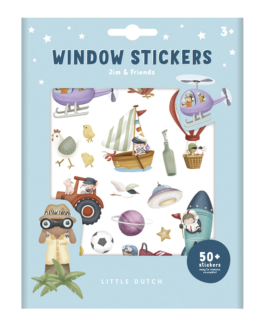 Little Dutch aknakleepsud ´Jim & Friends´