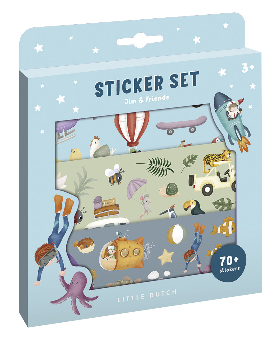 Little Dutch kleepsude komplekt ´Jim & Friends´