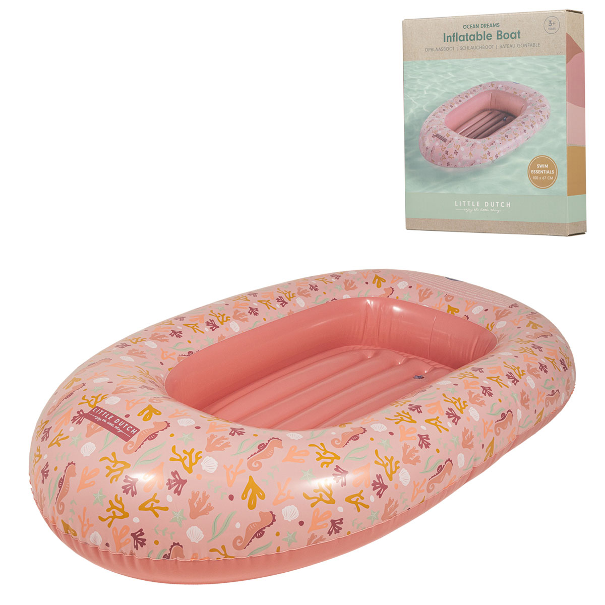 Little Dutch laste kummipaat ´Ocean Dreams Pink´ - Image 6