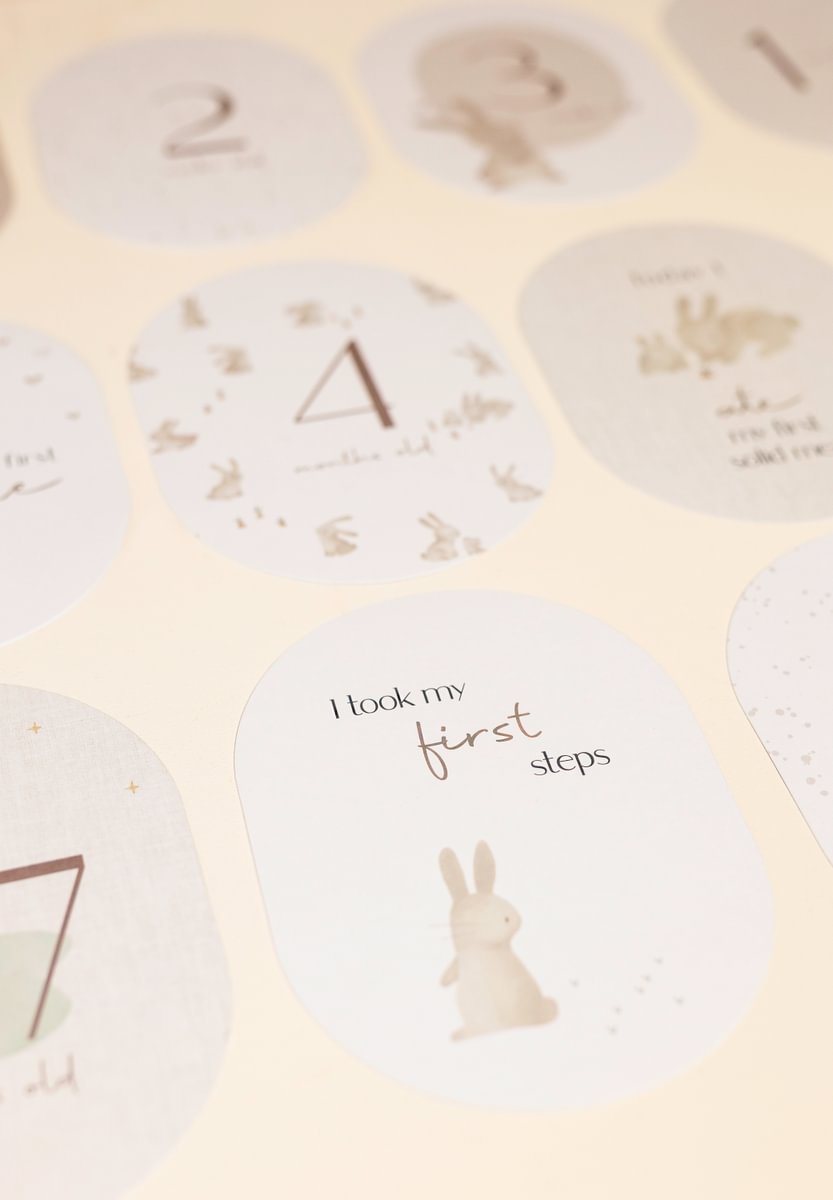 Little Dutch Beebikaardid tähtsate hetkede jaoks ´Baby Bunny´ FSC - Pilt 8