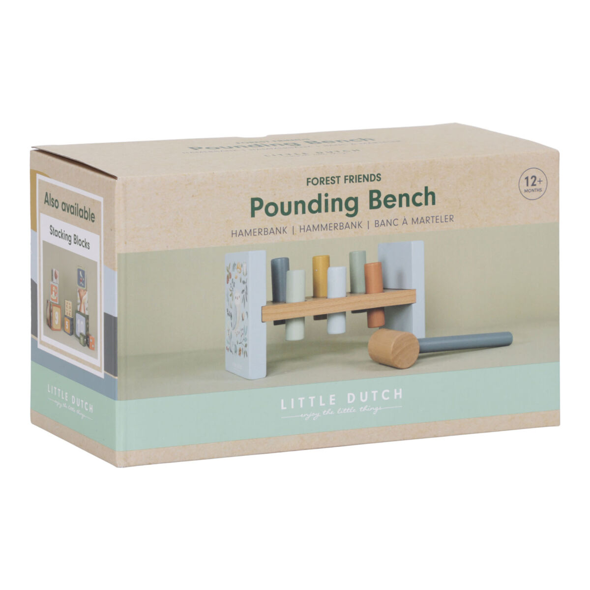 Little Dutch Haamripink ´Forest Friends´ FSC puidust - Image 13