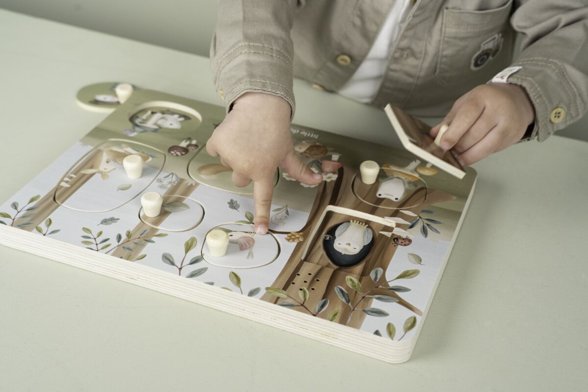 Little Dutch puidust pusle heliga ´Forest Friends´ FSC - Image 5