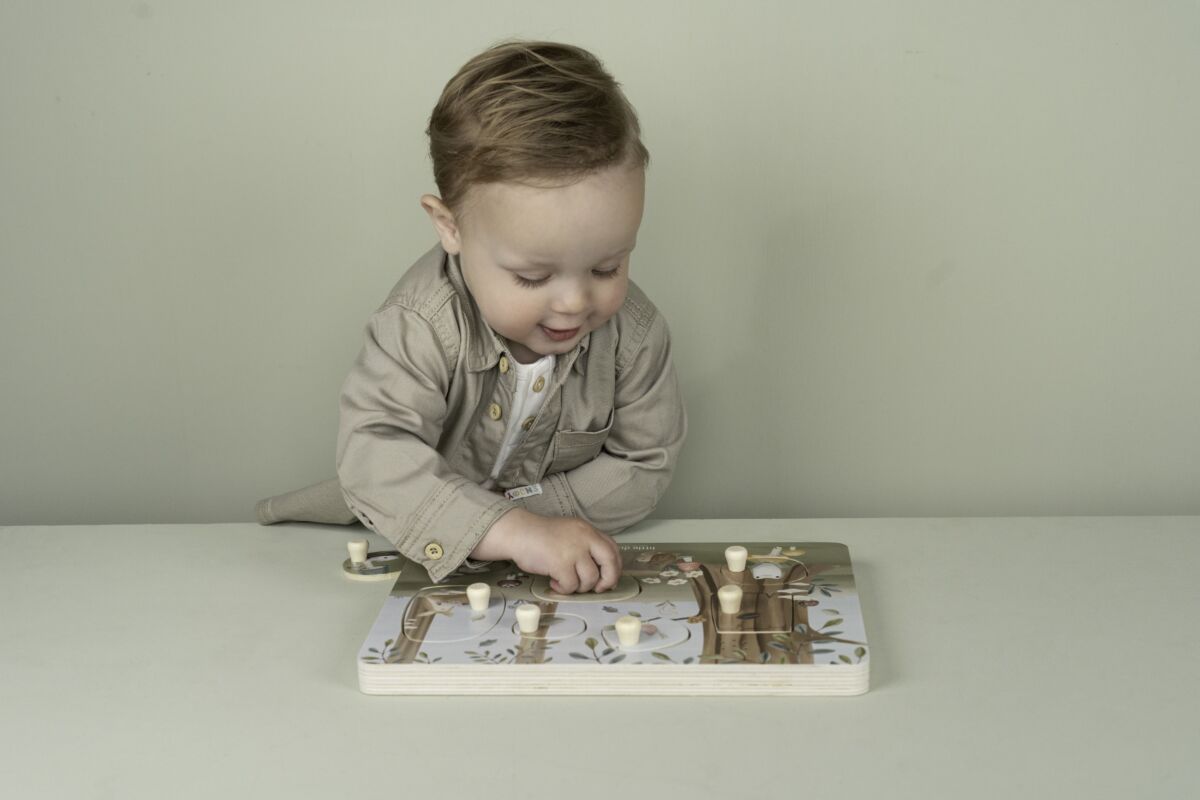 Little Dutch puidust pusle heliga ´Forest Friends´ FSC - Image 4