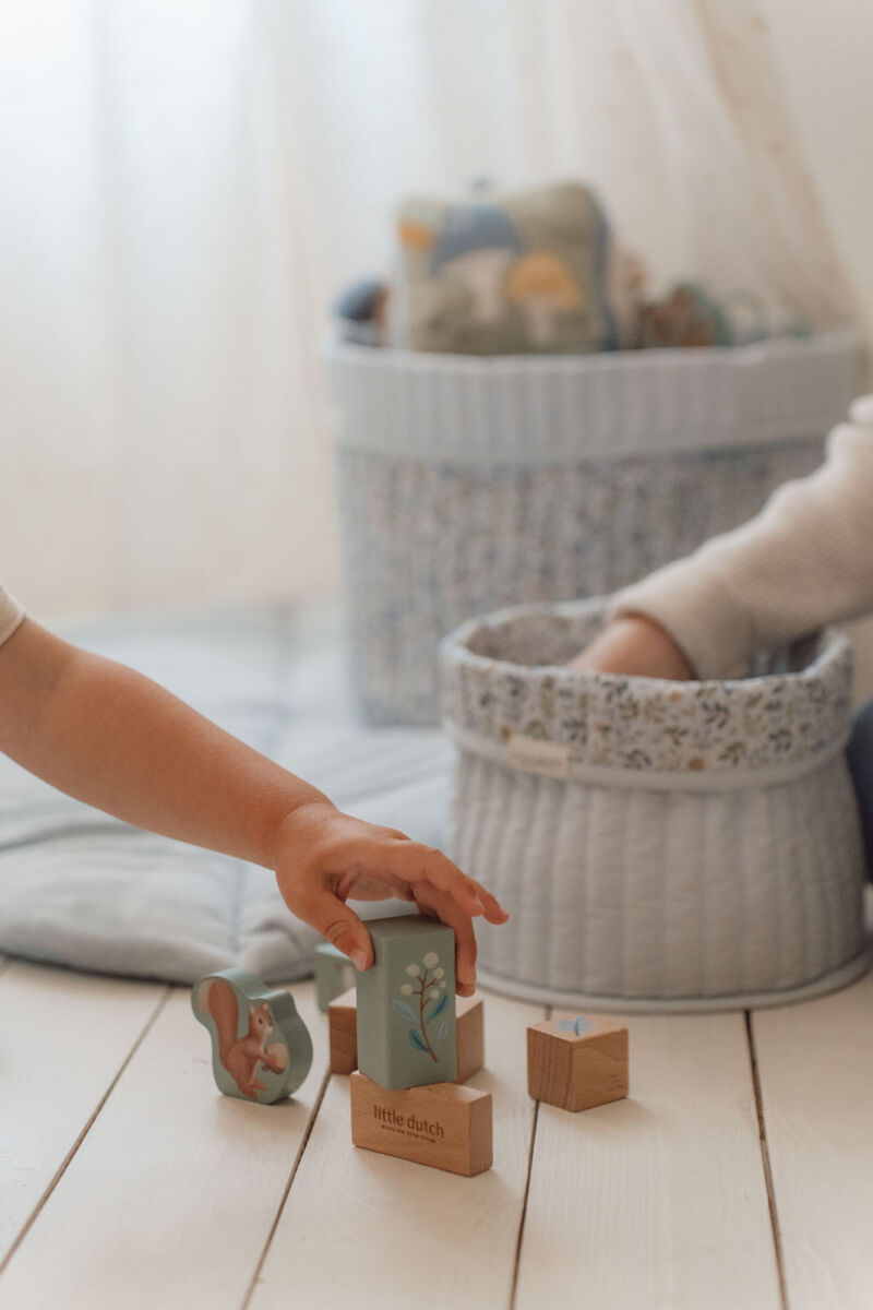 Little Dutch Mänguklotsid `Forest Friends´ FSC puidust - Image 10