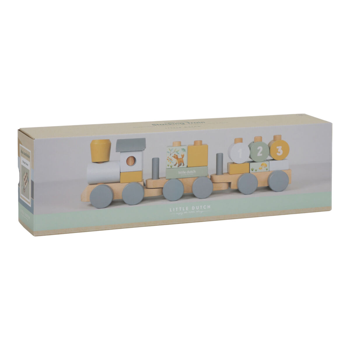 Little Dutch Mängurong ´Forest Friends´ FSC graveeringuga - Image 5