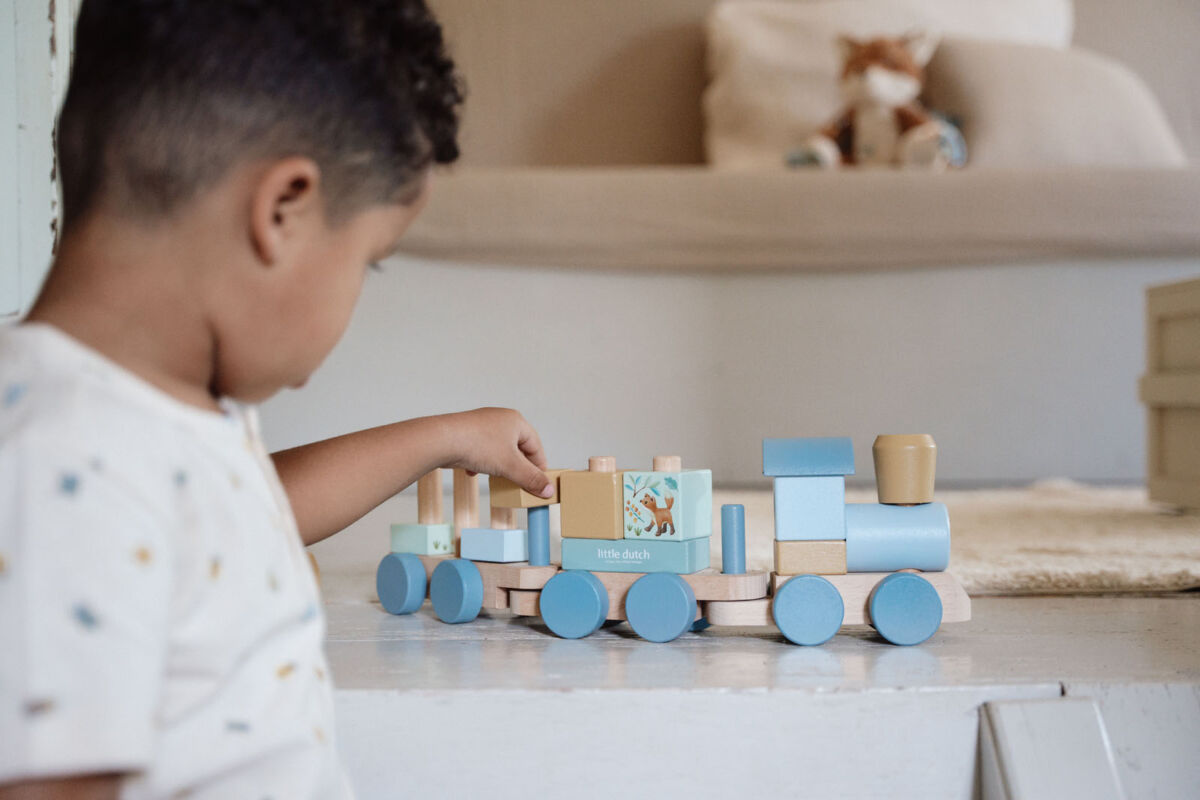 Little Dutch Mängurong ´Forest Friends´ FSC graveeringuga - Image 3