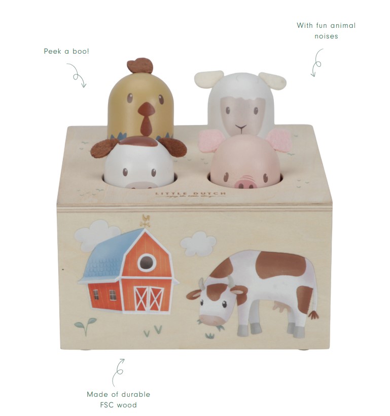 Little Dutch Hüpikmängusi ´Little Farm´ FSC - Image 9