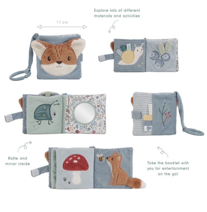 Little Dutch Pehme mänguraamat ´Forest Friends´ GRS - Image 16