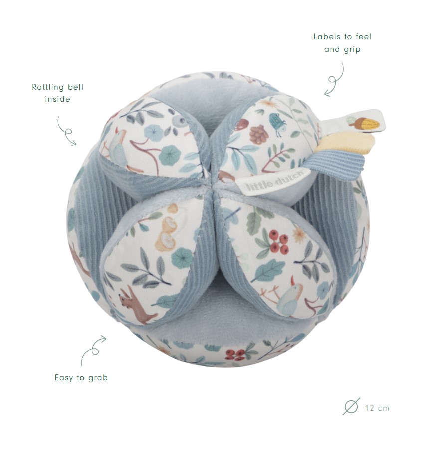 Little Dutch Pehme pall haaramiseks ´Forest Friends´ GRS - Image 9