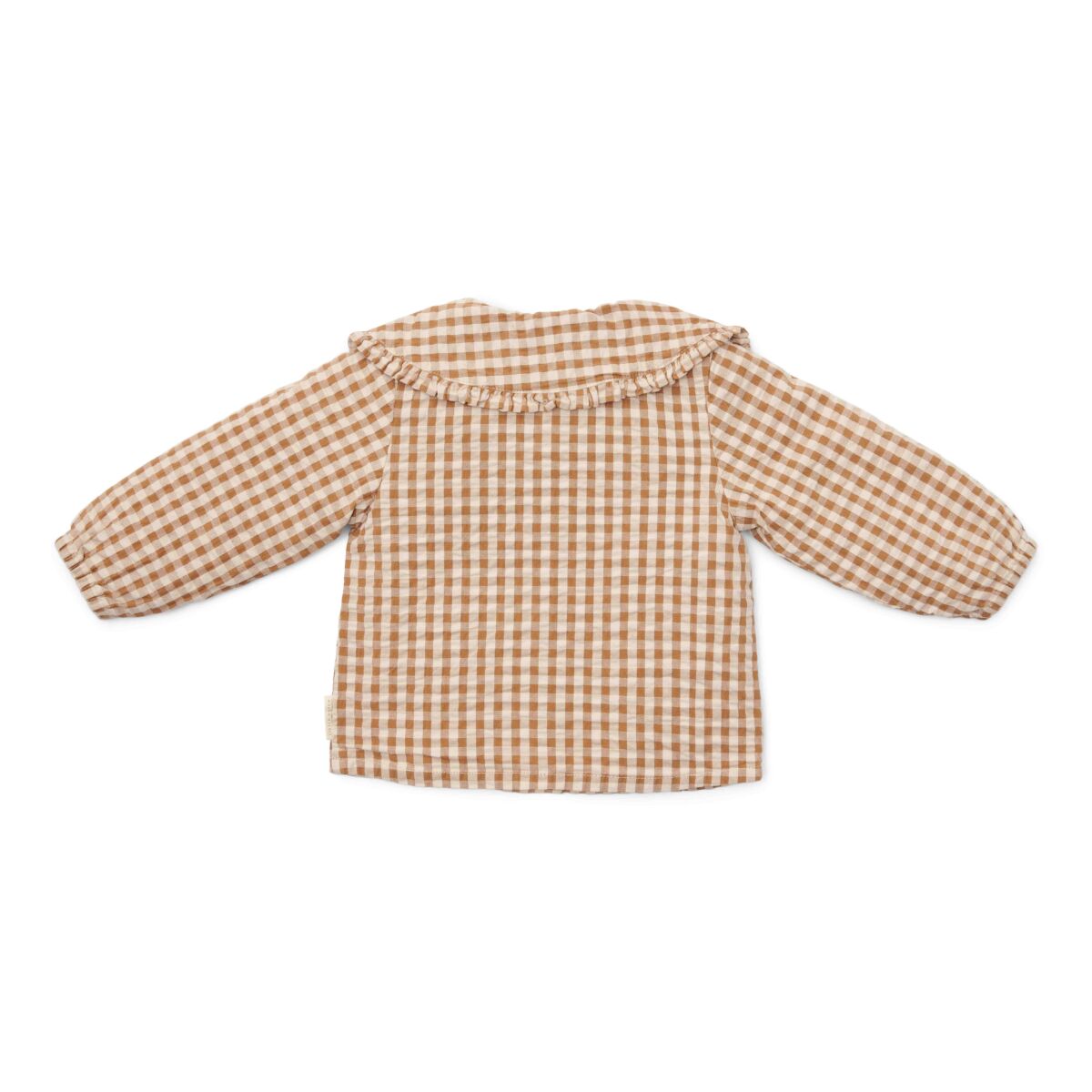 Little Dutch särk pikkade varrukatega `Brown Check` 80 - Image 2