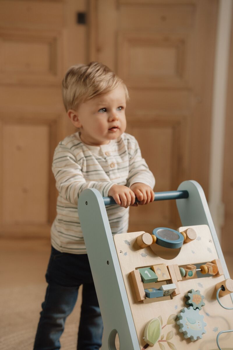 Little Dutch Multifunktsionaalne kõndimiskäru ´Forest Friends´ FSC puidust - Image 14