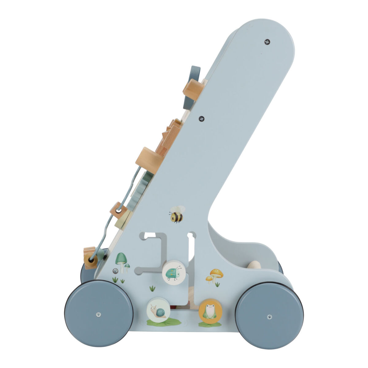 Little Dutch Multifunktsionaalne kõndimiskäru ´Forest Friends´ FSC puidust - Image 6