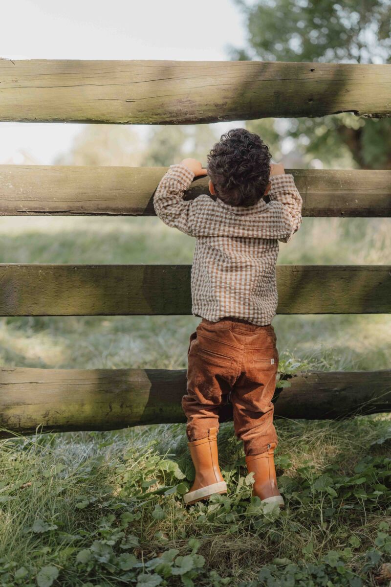 Little Dutch velvetpüksid ´Walnut Brown` 80 - Image 7