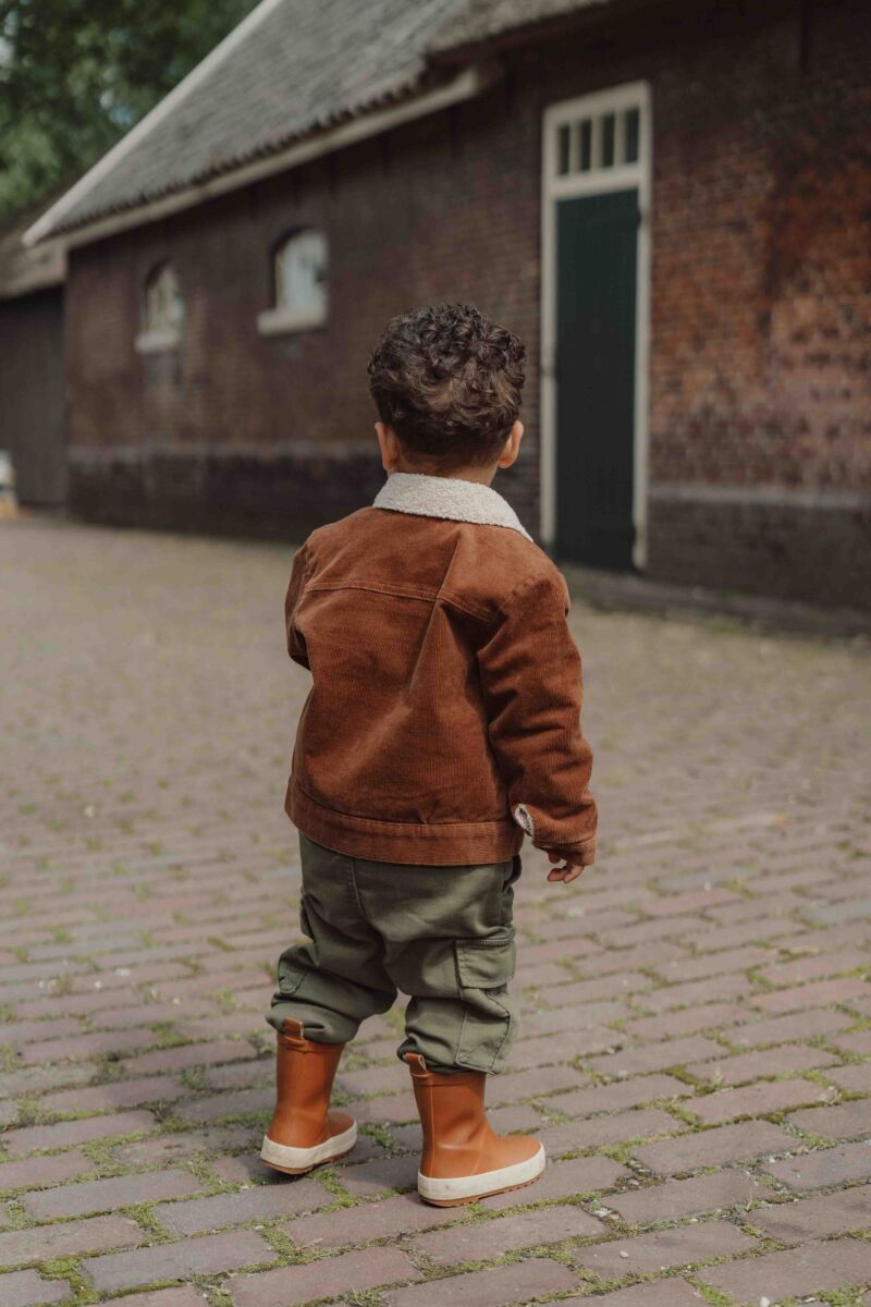 Little Dutch cargo püksid ´Dark Green´ 74 - Image 4