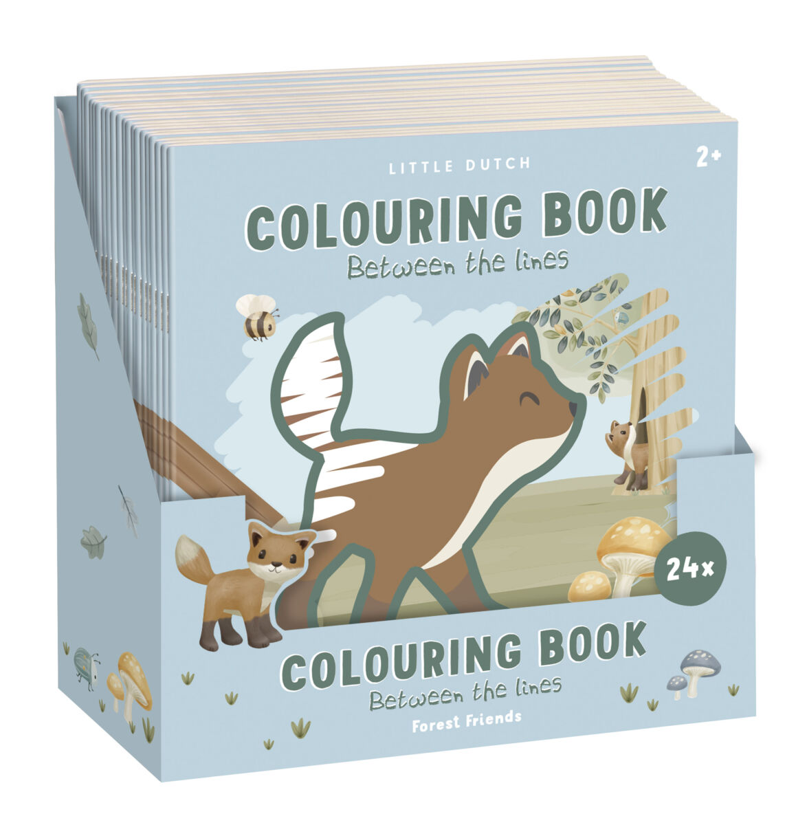 Little Dutch Värvimisraamat abijoontega ´Forest Friends´ - Image 3