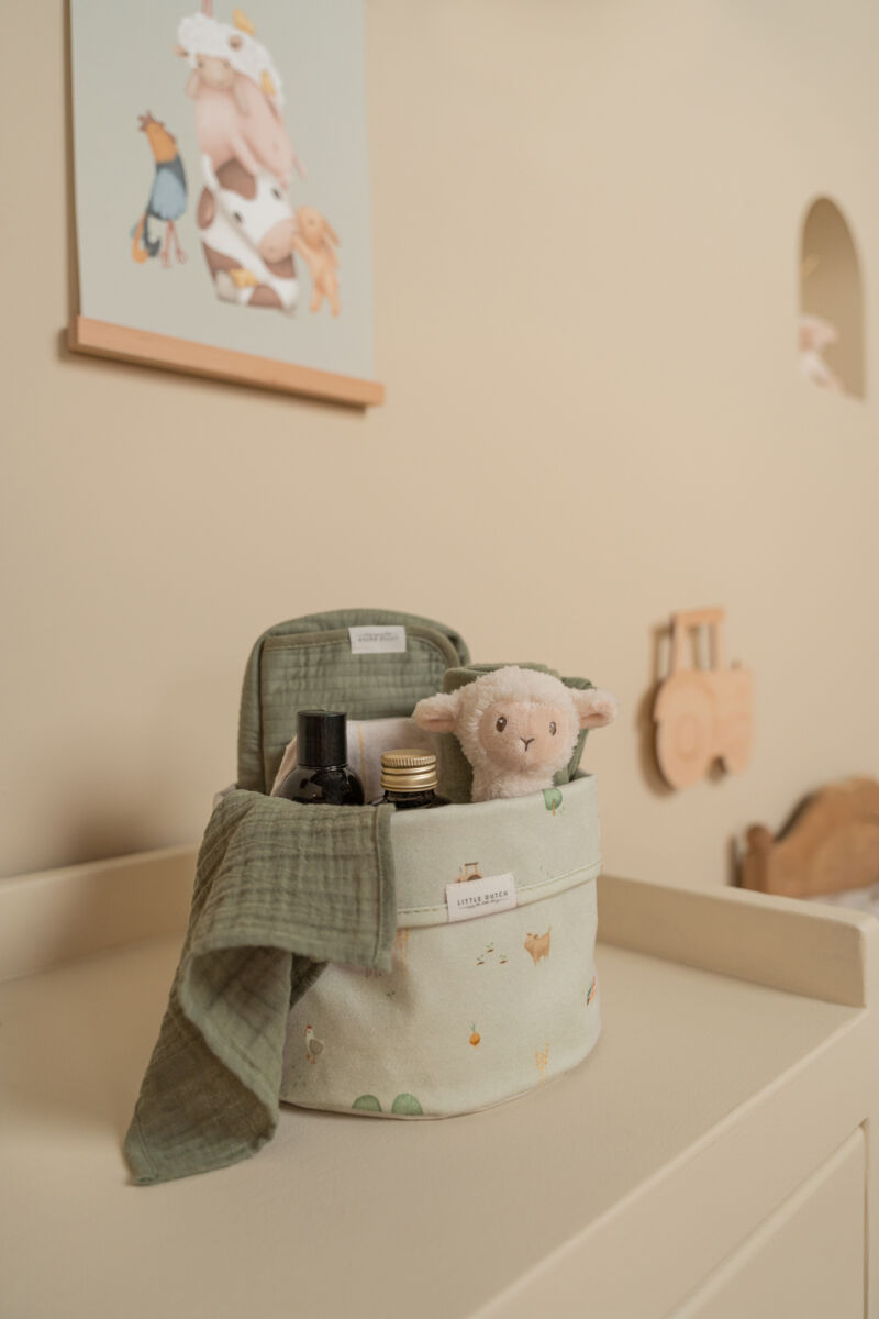 Little Dutch tualett-tarvete kott ´Pure Olive´ suur - Image 2