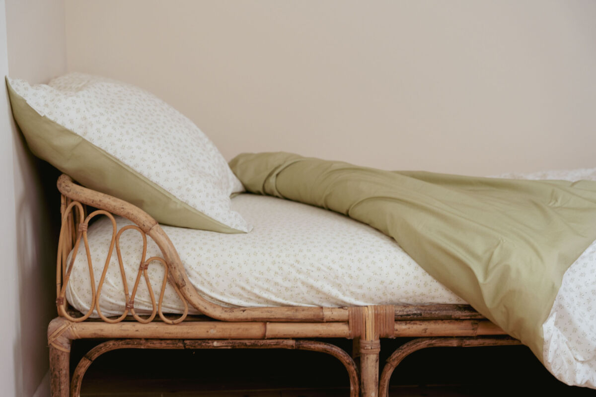 Little Dutch voodipesukomplekt ´Blueberry Leaves´ 100x140 cm + 40x60 cm - Image 3