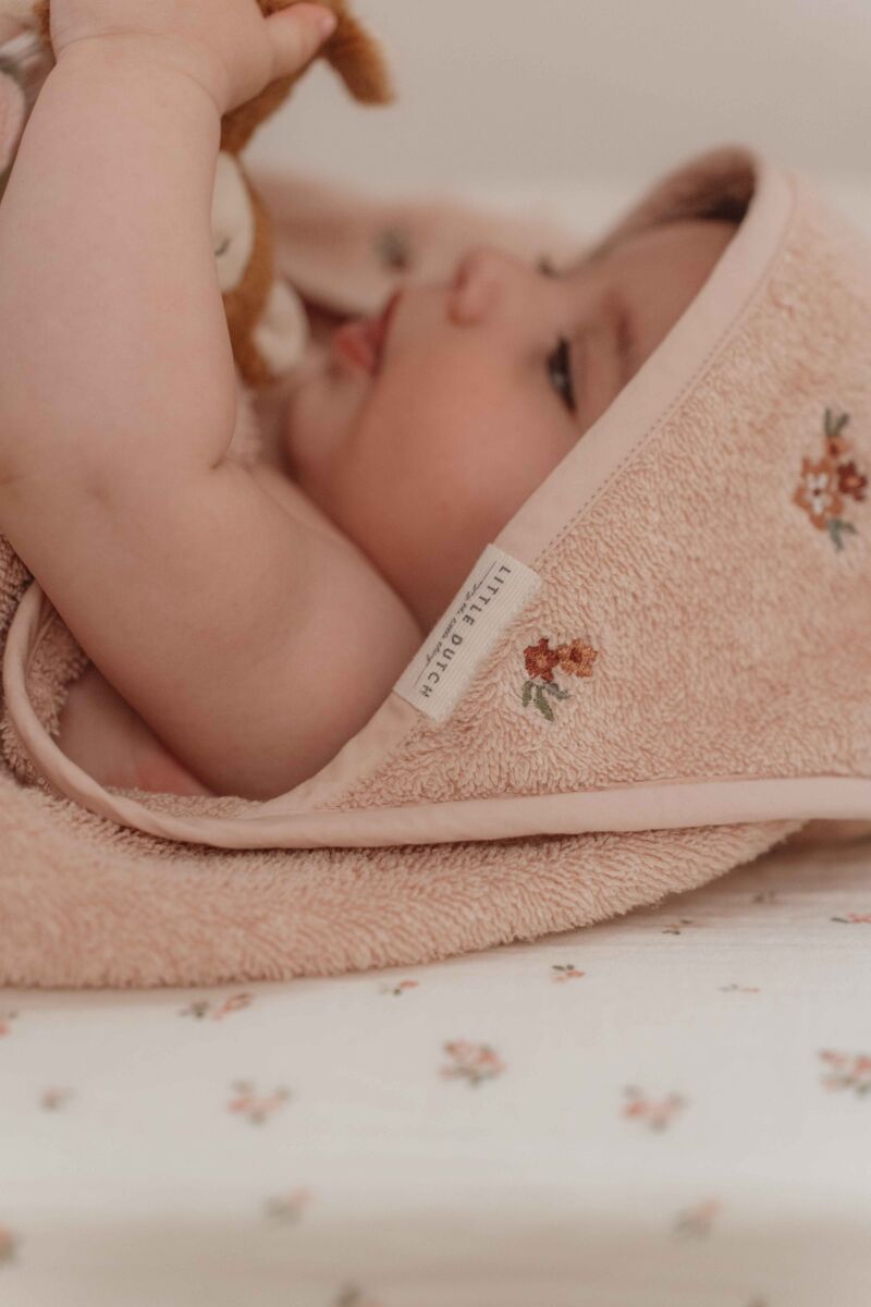 Little Dutch vannirätik kapuutsiga ´Blossom´ 75x75 cm - Image 6