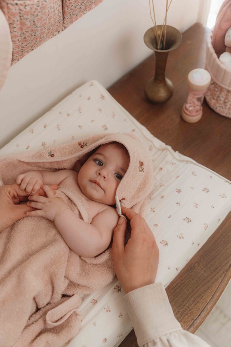 Little Dutch vannirätik kapuutsiga ´Blossom´ 75x75 cm - Image 9