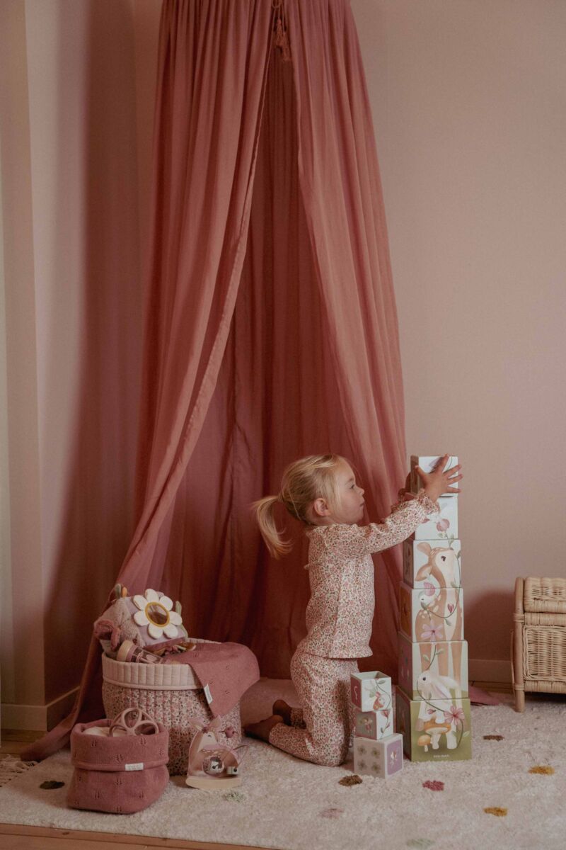 Little Dutch Suur hoiukorv ´Fairy Floral` tepitud - Image 8