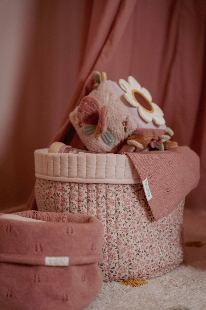Little Dutch Suur hoiukorv ´Fairy Floral` tepitud - Image 4