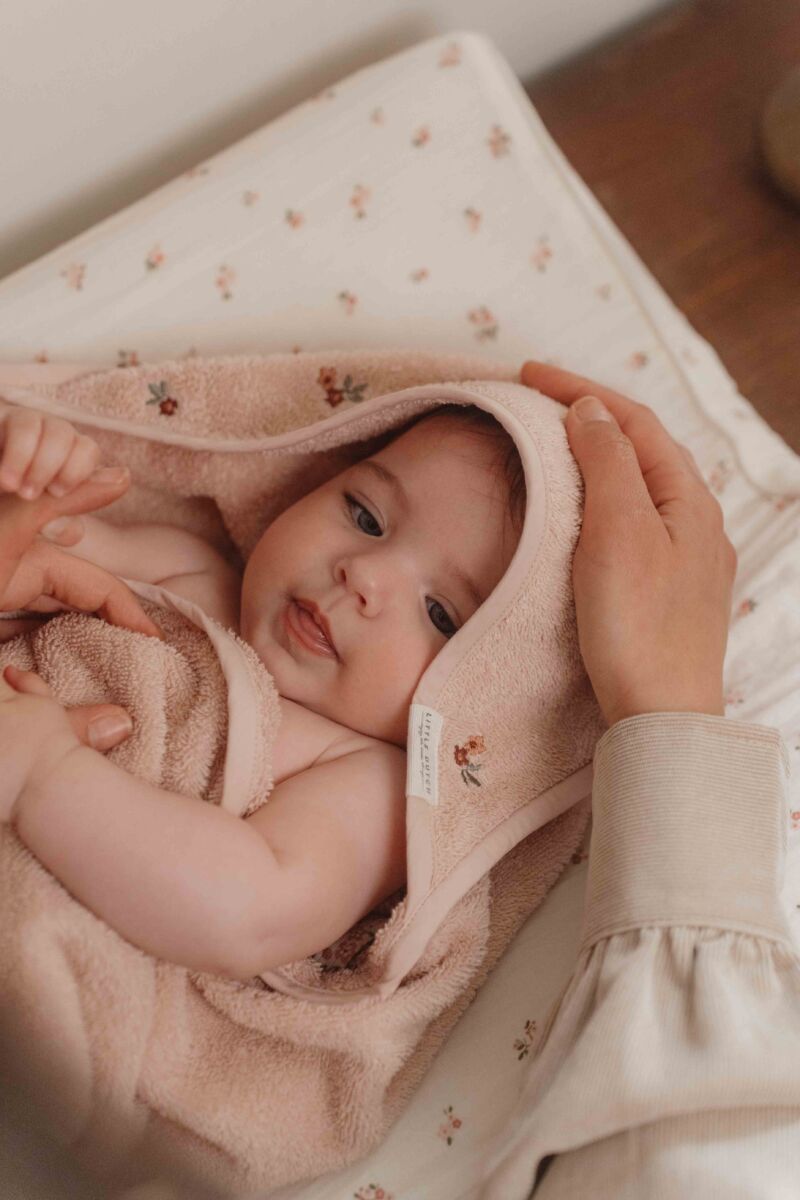 Little Dutch vannirätik kapuutsiga ´Blossom´ 75x75 cm - Image 5