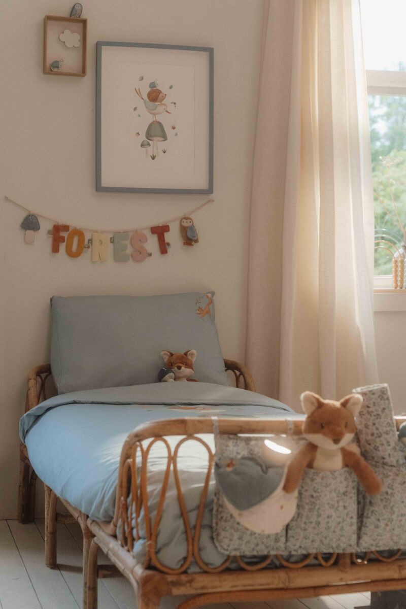 Little Dutch voodipesukomplekt ´Denim Blue´ 100x140 cm + 40x60 cm - Image 4