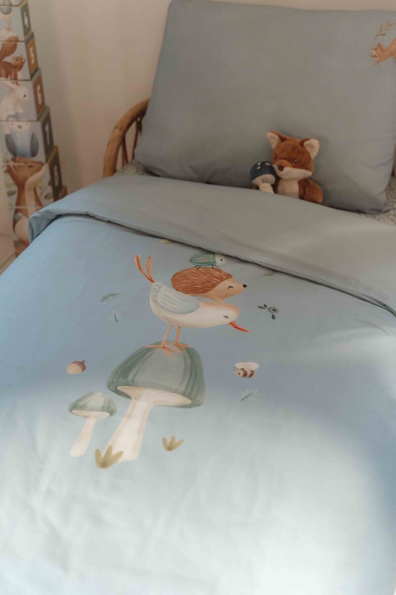 Little Dutch voodipesukomplekt ´Denim Blue´ 100x140 cm + 40x60 cm - Image 2