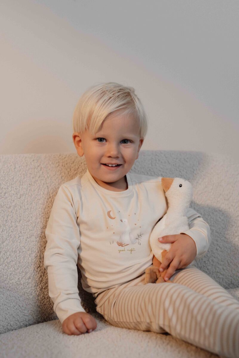 Little Dutch pidžaama ´Natural Stripes´ 98/104 kaheosaline - Image 3