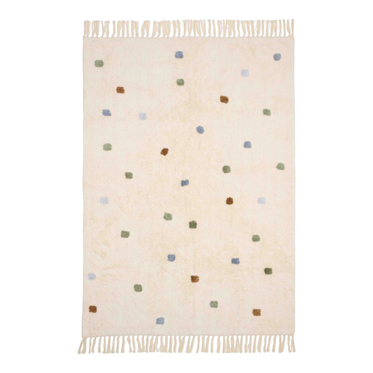 Little Dutch Vaip ´Dot mixed Blue´ 120×170 cm