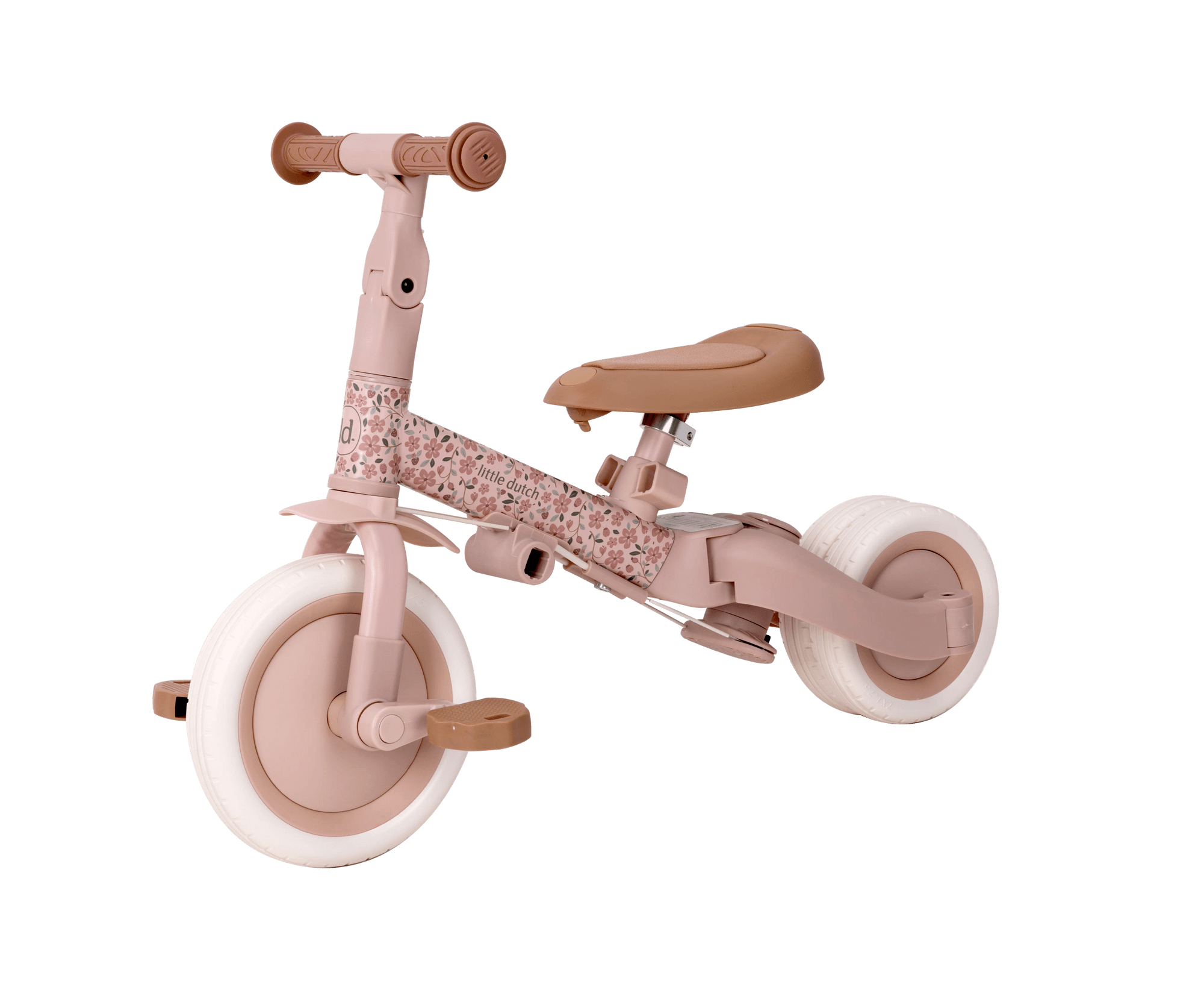 Little Dutch Jalgratas 4-ühes koos lükkesangaga ´Fairy Floral´ - Image 4