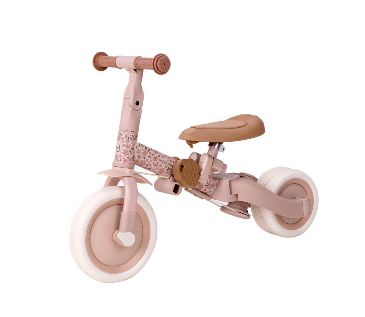 Little Dutch Jalgratas 4-ühes koos lükkesangaga ´Fairy Floral´ - Image 5